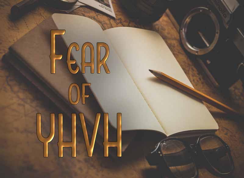 26th November 2022: Our Daily deLIGHT~7th Day-Fear of YHVH